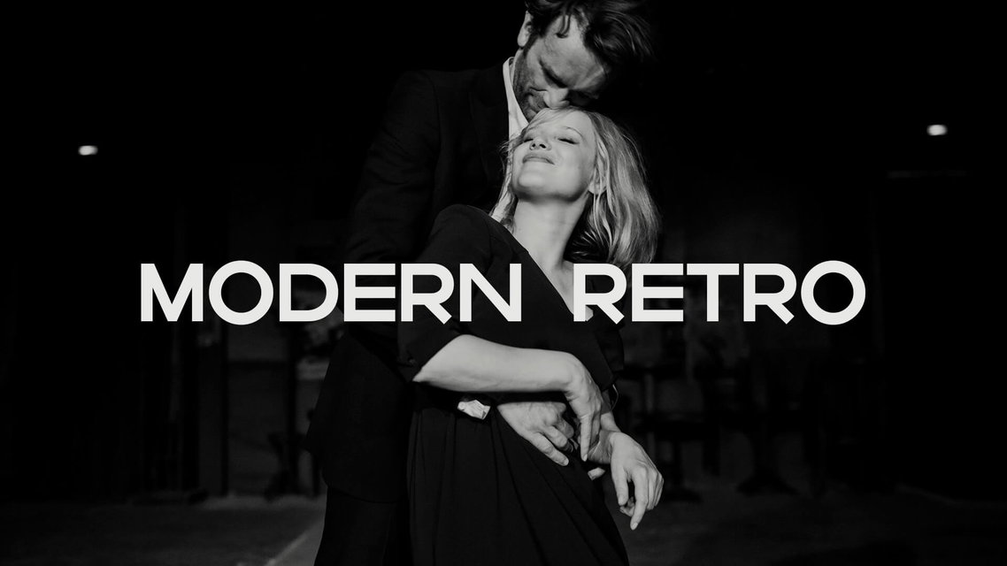Modern Retro: Το ασπρόμαυρο ως επιλογή